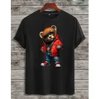 RMK T-Shirt Herren Shirt Sommer Teddybär Bär Bear aus Baumwolle