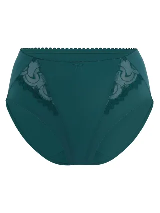 Felina - Rhapsody - Taillenslip smaragd - Gr. - 40
