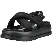 Buffalo Buffalo Sandalen Textil Plateausandaletten