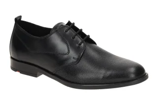 LLOYD Herren Businessschuhe 15-012-10 LARK Schwarz Echtleder Schn?rhalbschuhe