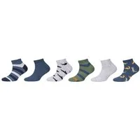 s.Oliver Sneakersocken (6-Paar) div. Muster, Multipack