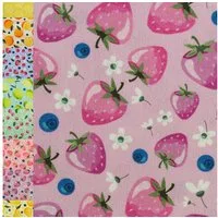 MAGAM-Stoffe Stoff "Früchte", Deko Baumwollstoff ÖKO-TEX Meterware ab 50cm