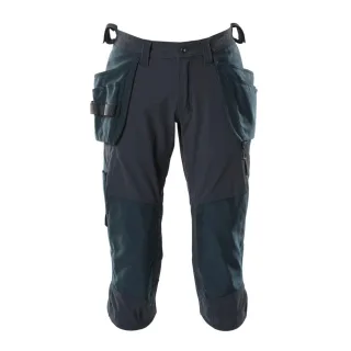 MASCOT Herren Dreiviertel-Hose mit Hängetaschen ACCELERATE Schwarzblau 47 - 18249-311-010-C47
