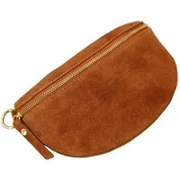 Adel Bags Gürteltasche Adel Bauchtasche Wildleder 22×13×6 cm – kompakt & elegant