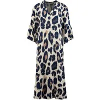 Key Largo Druckkleid WD LEO v-neck (1-tlg)