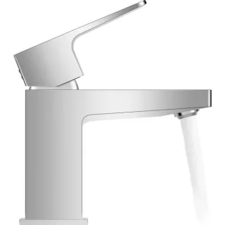 Duravit S MinusFlow Manhattan Waschtischarmatur MH1012002010 Ausladung 95mm, ohne Zugstangen-Ablaufgarnitur, chrom