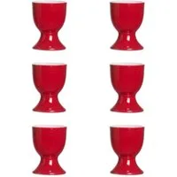 Ritzenhoff & Breker Eierbecher Doppio Eierbecher ø 5 cm 6er Set, (6er Set, 6-tlg., 6x Eierbecher)