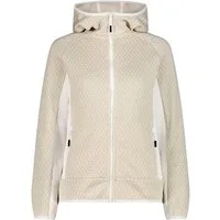 CMP Fleecejacke Woman Jacket Fix Hood mit seitlichen Reißverschlusstaschen