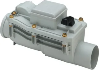 Viega Rückstausicherung 4987.2, in 100mm Kunststoff grau 305567