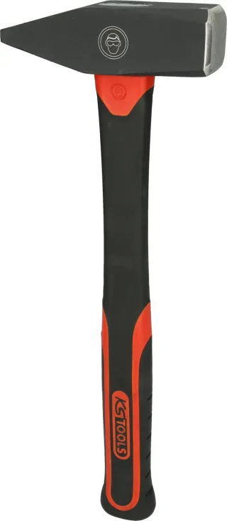 KS Tools Schlosserhammer mit Fiberglasstiel - 142.1404