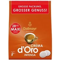 DALLMAYR Kaffee Crema d'Oro Intensa, 28 Kaffee-Pads