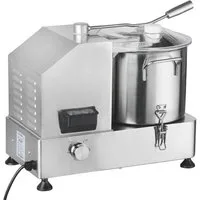 GastroHero Gemüsehacker Cutter 9 Liter leistungsstark Edelstahl Kutter Schneiden Zerkleinern, 1800 W