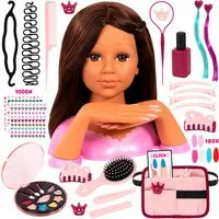 Bayer Frisier- & Schminkkopf Charlene Super Model Magic Nails