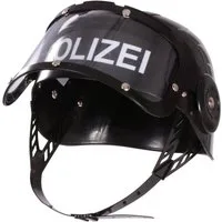 EDUPLAY Spielzeug-Gartenset Polizeihelm mit Visier, Kunststoff, 20 x 20 x 15 cm