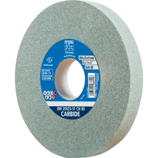 PFERD TOOLS Schleifbockscheibe SiC für harte Materialien z.B. Hartmetall - 39009727