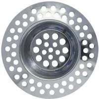 WENKO Abflusssieb Wenko Abfluss-Sieb 2er-Set, glänzend, Edelstahl