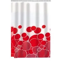 Ridder Duschvorhang Kani rot Breite 180 cm