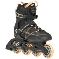 K2 Inlineskates Alexis 80 BOA (Rollen: 80mm/82A, Kugellager: ABEC 5) schwarz/pink