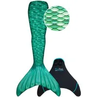 Fin Fun Monoflosse Fin Fun Meerjungfrauenflossen Kindergrößen - Celtic Green