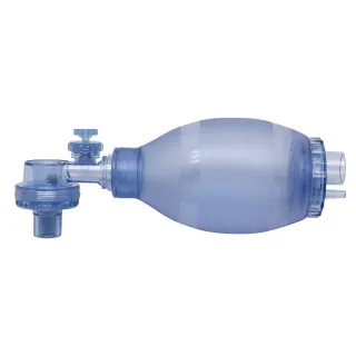 Dönges Beatmungsbeutel für Kinder , PVC, mit Masken Gr. 0 + 1, 470 ml
