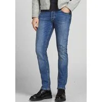 Jack & Jones Slim-fit-Jeans JJIGLENN Jeans mit schmaler Beinform und Stretch für Komfort Baumwollmischung, slim fit