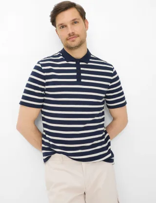 Brax Herren Polo Style PACO navy, dunkelblau, Gr. 4XL