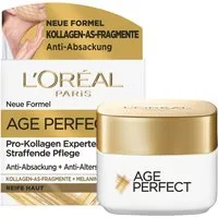 L'ORÉAL PARIS Tagescreme AGE PERFECT PRO-KOLLAGEN EXPERTE TAGECREME, wirkt Hautabsackung entgegen, für mehr Straffheit