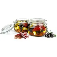 Sendez Einmachglas 6x500ml Bügelverschluss Einmachgläser Vorratsglas, Glas, (6-tlg)