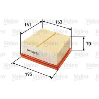Valeo Luftfilter Ford B-Max Fiesta Tourneo Transit Mazda 2