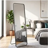OTTO home Spiegel Standspiegel Addrik, wahlweise in 2 Größen 150x40cm oder 160x50cm (als Wandspiegel und Standspiegel einsetzbar, Rahmen aus Metall), Ganzkörperspiegel mit Sicherheitsglas, in verschiedenen Farben