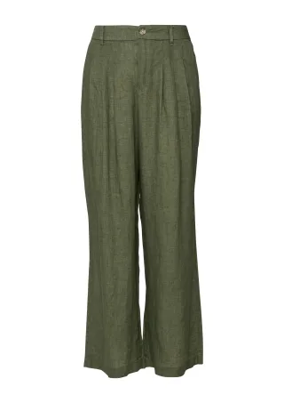 s.Oliver - Hose olive - Gr. - 40