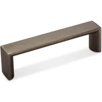 SO-TECH® Möbelgriff Edelstahloptik dunkel Bügelgriff SW75 BA 96 mm, inkl. Schrauben