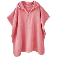 vertbaudet Badeponcho Kinder Bade-Poncho, Einhorn-Kostüm, Frottee