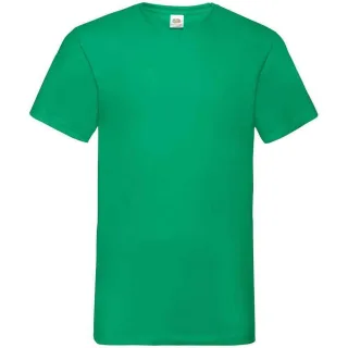 Fruit of the Loom - "Valueweight" T-Shirt V-Ausschnitt für Herren (Irisches Grün)