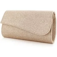 White Lady Clutch Julia Glitter Clutch