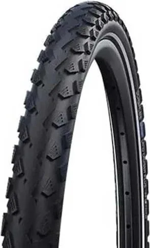 Schwalbe Land Cruiser Plus SBC Active Line, Tube, Drahtreifen 28" TwinSkin, PunctureGuard black-reflex 47-622
