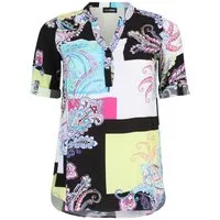 Doris Streich Klassische Bluse mit Allover-Muster
