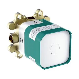 hansgrohe Grundkörper 35361180 für Kopfbrause 2jet mit Brausearm, Rp 1/2
