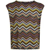 King Louie Stricktop Selly Top Shio - gemustertes Top - Damen Top