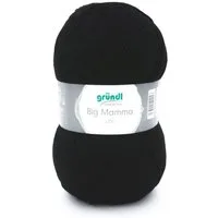 Gründl Wolle 400g Big Mamma uni Großknäuel Strickgarn Häkelgarn Häkelwolle, 1040,00 m (Wolle zum Stricken und Häkeln, pflegeleicht, waschbar, schnell trocknend, wollartiger Charakter), Wolle ohne Schurwolle
