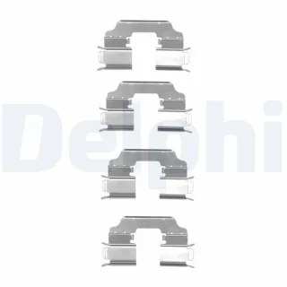Delphi Zubeh?r f?r Bremsbel?ge hinten Mercedes Citan Renault Kangoo Koleos