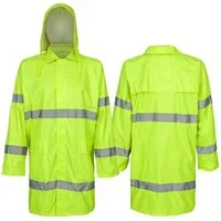 Consorte Regenjacke Warnschutzjacke Regenjacke Warn Wetterjacke Grün Gelb Neo(SAT-Z)
