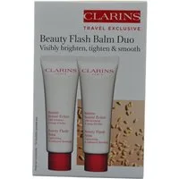 Clarins Gesichtspflege-Set Clarins Beauty Flash Balm Duo Set 100ml