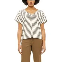 s.Oliver Kurzarmshirt Sommershirt in Streifen-Optik