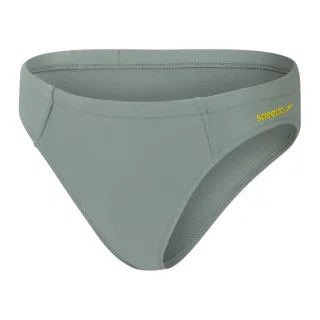 Speedo - Bikinihöschen für Damen, Hohes Bein (Grün)