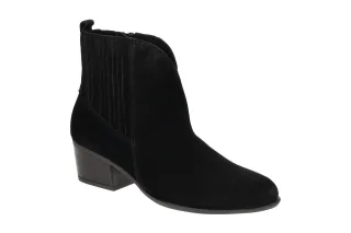 Gabor 76.682.47 Damen Western Stiefeletten schwarz - Gabor comfort