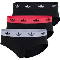 adidas Originals Slip Comfort Flex Cotton (3er Pack) breiter Logo-Bund, elastisch, sportlicher Touch, Baumwollmix
