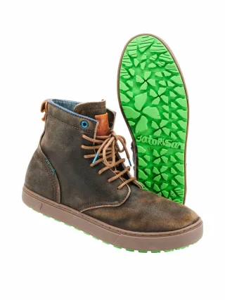 Satorisan S.L Herren Premium-Boot Hida Grau Obermaterial: Rindvelours
