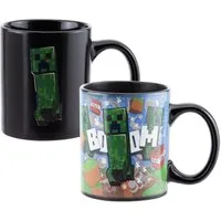 Paladone Tasse Minecraft Creeper Explosion Kaffeebecher mit Wärmeeffekt