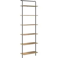 vidaXL Bücherregal Bücherregal 6 Ebenen 60 x 24 x 203 cm Holzwerkstoff, 1-tlg.